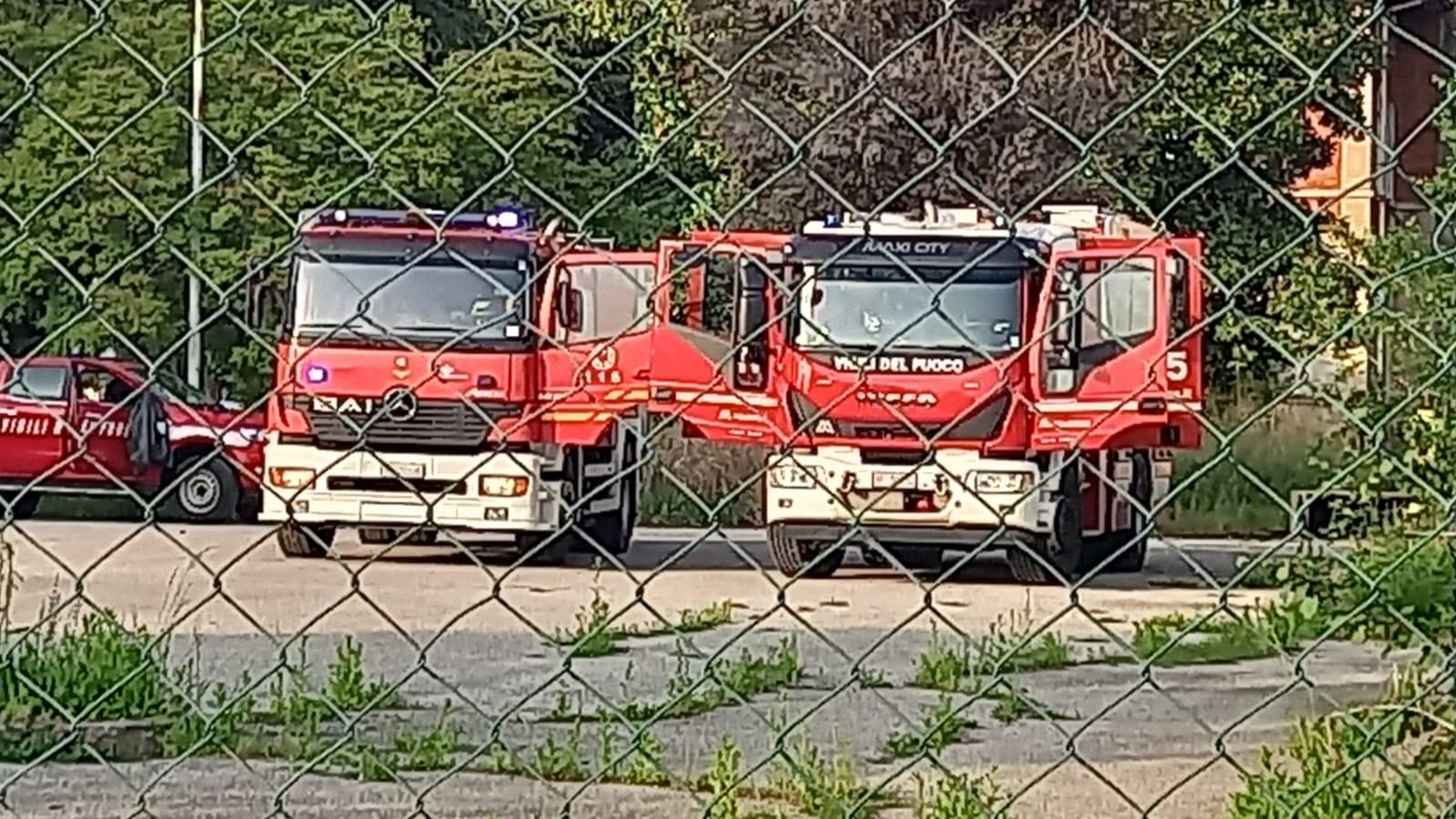 Immagine per Incendio nell'ex ospedale di Cormons, fiamme in un magazzino